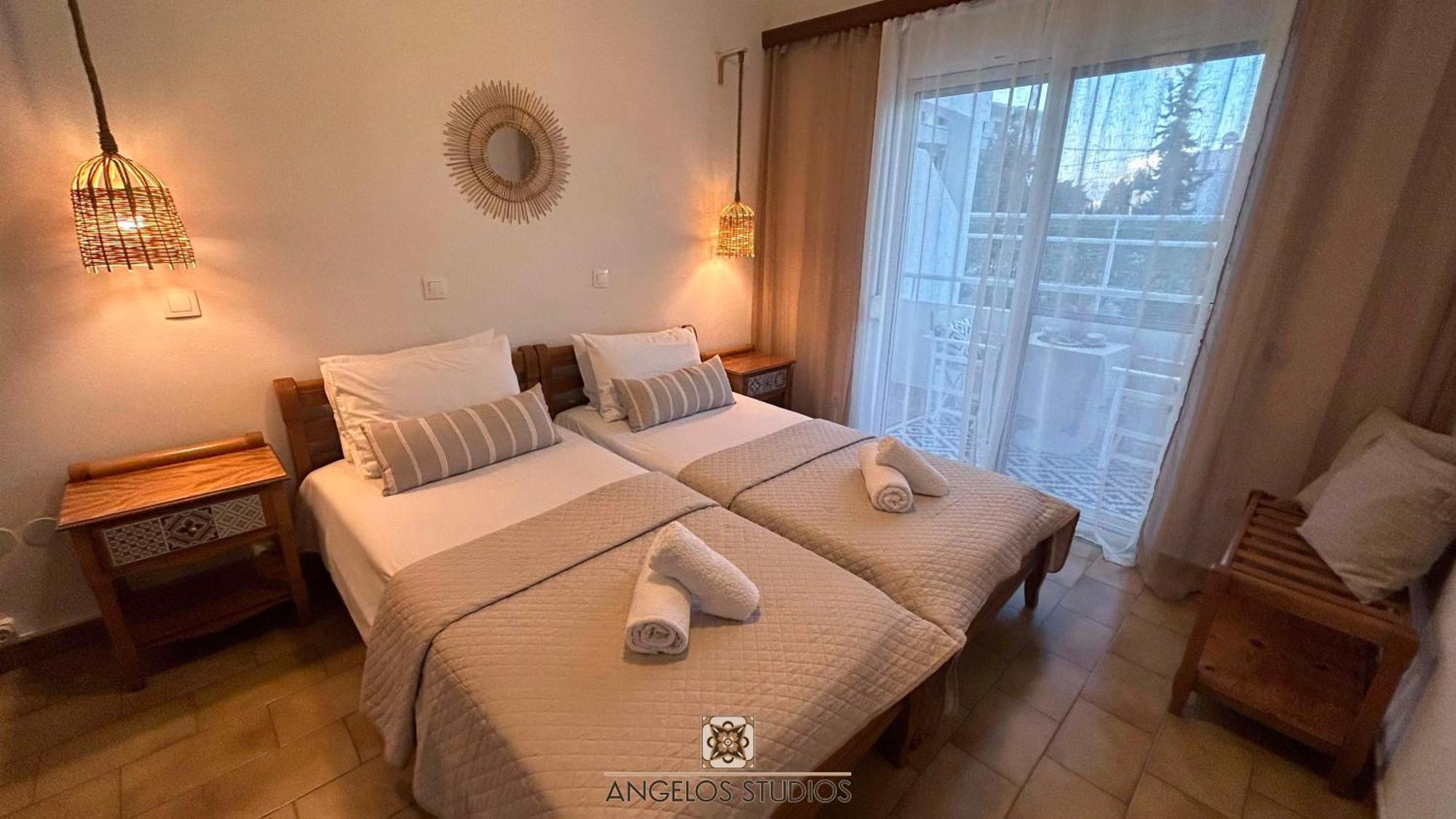 Angelos Studios 1-2 In Faliraki Rhodes-Ground Floor Exterior photo